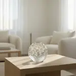 Bubbly Crystal Sphere