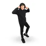 Black Hoodie with "Pink Panther" Print on back 👦✨