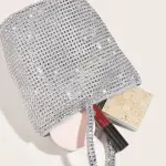 Silver Avara Clutch