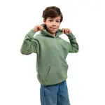 Olive green Tie-Dye Plain Hoodie 🌿