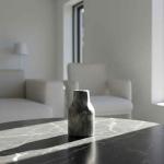 Mini Gypsum Black Marble Vase