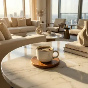 Golden Grain Aura Coaster