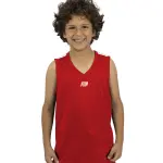 Basic Vneck Red Tank Top