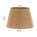 lamp shade dark beige LS13 20/30
