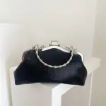 Black Florencia Clutch
