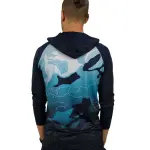 Training Long Sleeves Men's Navy T-Shirt