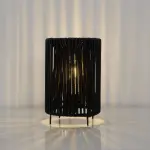 Makrami Boho Table Lamp 038