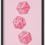 Lucky Dice Come in Pink