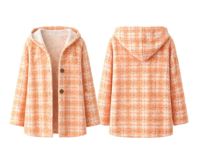 Orange Pattern Jacket