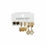 earrings set made of stainless steel EA-205