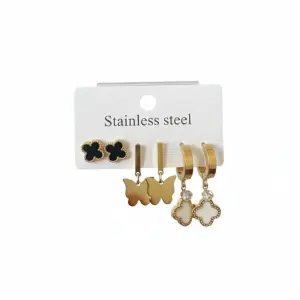 earrings set made of stainless steel EA-205