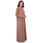 Luxury Sky Blue Velvet Abaya with Delicate Embroidery – Soft, Elegant & Stylish