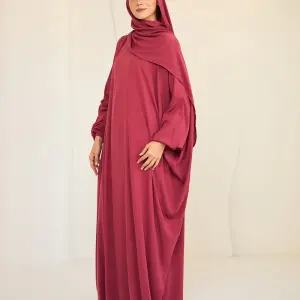 BRICK RED CREPE CLASSIC ISDAL