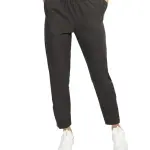 Slit Zipper Gray Women's Pants