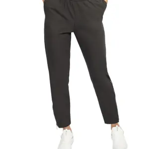 Slit Zipper Gray Women's Pants