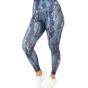 Marble Printed Navy Leggings