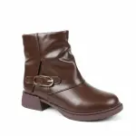 Ankle Boot with Side Buckle B-58