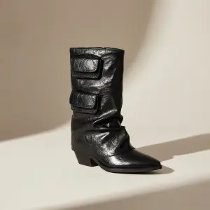 Vintage Leather Ankle Boots