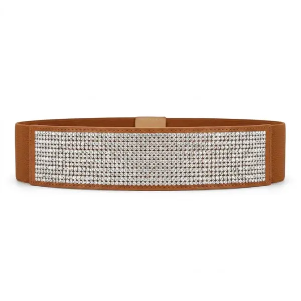 Diamond-Style Encrusted Party Belt T-51