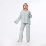 Oversized Cotton Pajama Set – Soft, Comfortable & Perfect for Summer
