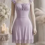 Mini Dress - مايكروفايبر