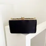Black Elyndra Clutch