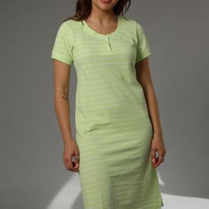 Striped Short-Sleeve Casual Dress Add to wishlist