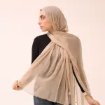 Ruffled chiffon