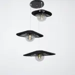 Macrame ceiling lamp-5526