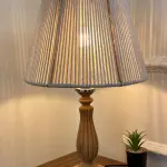 Makrami Boho Table Lamp 036