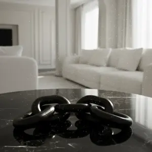 Wooden Chain Link Décor