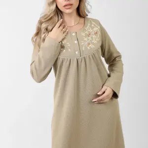 Luxury Winter Abaya in Melton Jacquard – Where Warmth Meets Elegance