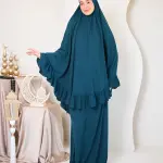 TEAL CREPE SET ISDAL
