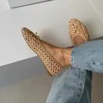 Rattan Ballet Flat