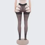 [2+ Items, 300 EGP Each] Sheer Cross Over Pantyhose Hold Up Pantyhose