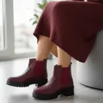 Ankle Boot Leather B-1