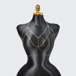 Shimmering Seductive Body Chain