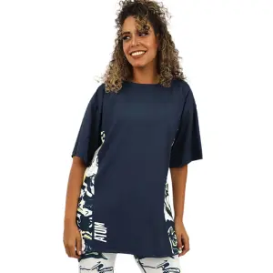Women's Oversized Navy T-Shirt