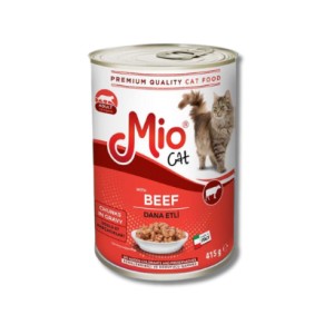 mio wet food for adult cats with beef