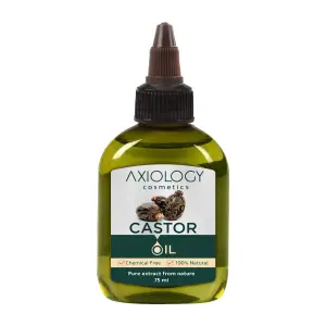 Axiology Castor Oil (75ml) – Strengthen, Hydrate & Nourish