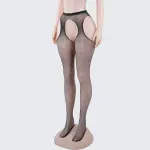 [2+ Items, 300 EGP Each] Open Crotch Fishnet Sexy Pantyhose