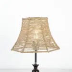 Burlap Table Lamp A109