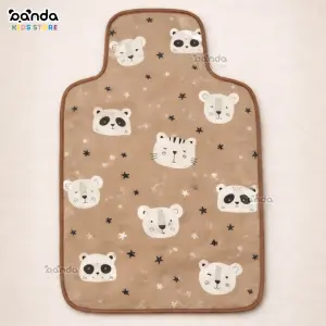 مفرش غيار قابل للغلق بسكوتش بني اسد