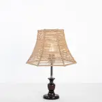 Burlap Table Lamp A109