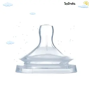 حلمة بيبرونة ناتشورال 6+ سيلكون من بابلز