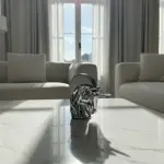 Silver Unicorn Coaster Holder