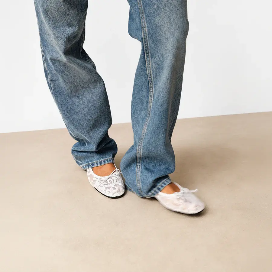 Rouja Lace Ballet Flats
