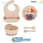 طقم اكل سيلكون كامل من شيكو