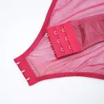 Plus Size Sexy Sheer Tummy Shaper Slimming Bodysuit