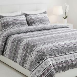 طقم سرير كبير ٤ قطع مقاس كوين